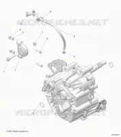 SYSTÃˆME DE TRANSMISSION, MAIN GEARCASE MOUNTING