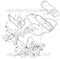 CABINE  SPORTSMAN 500 W97CH50A (4939993999A007)
