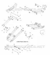 SUSPENSION ARRIERE CONTROL ARMS