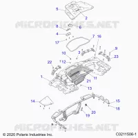 CARROSSERIE ARRIERE RACK