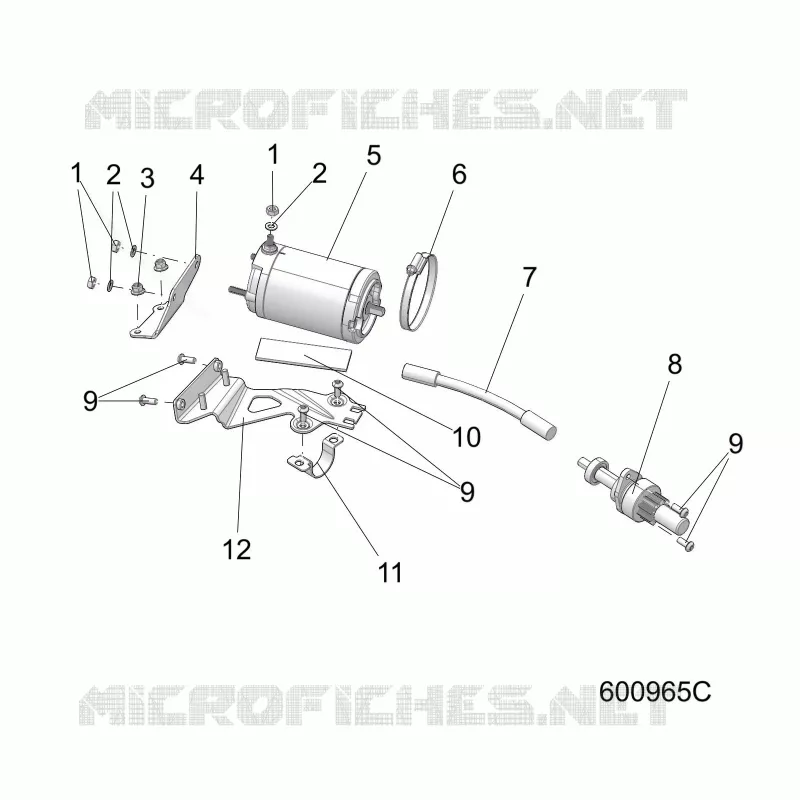 DEMARREUR MOTOR