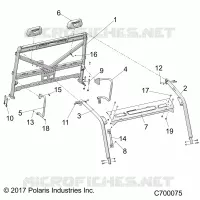 CHASSIS, CAB CADRE