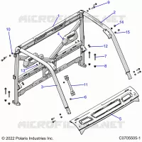 CHASSIS, CAB CADRE