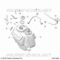 SYSTÃˆME D'ALIMENTATION, FUEL TANK ASM.