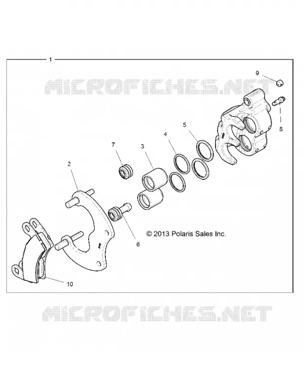 FREIN ARRIERE CALIPER