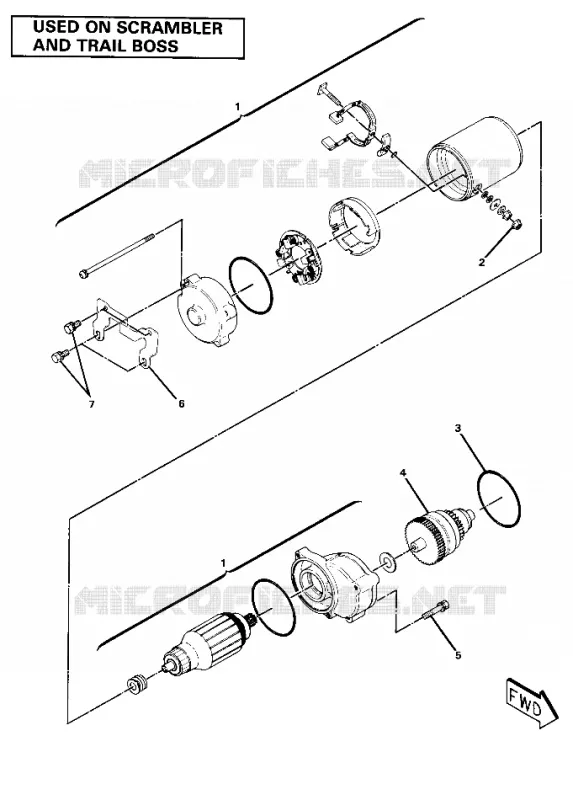 DEMARREUR ASSEMBLY (4910981098050A)