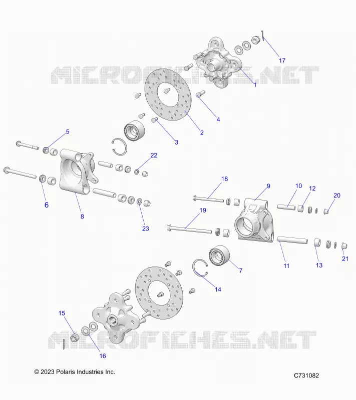 SUSPENSION, PORTE BAGAGES ARRIERE