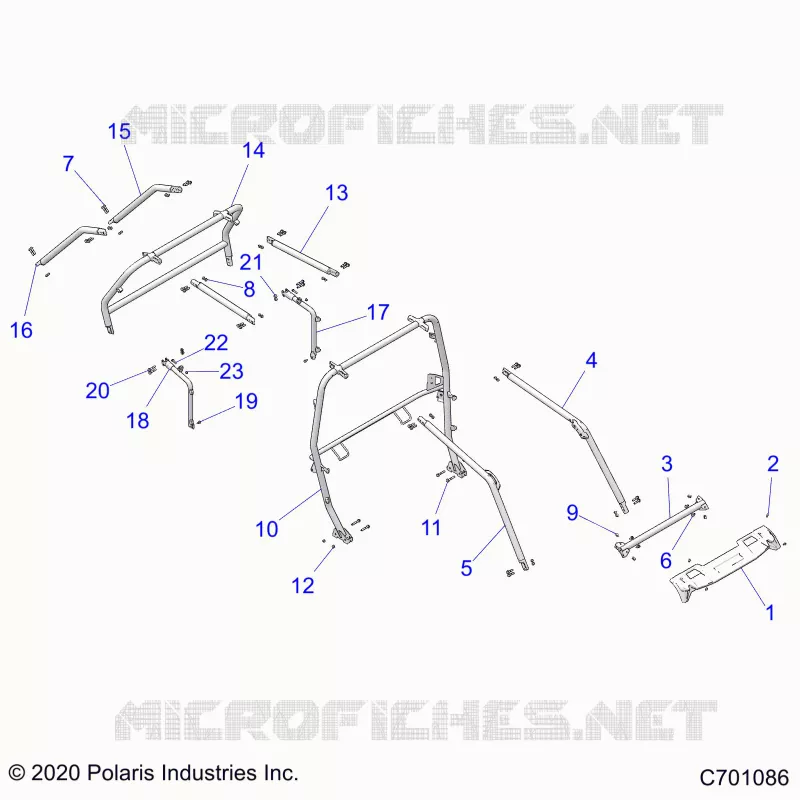 CHASSIS, CAB CADRE