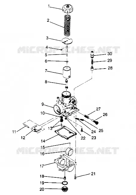 CARBURATEUR TRAIL BLAZER W947221 (4926832683C010)