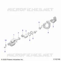 FREIN AVANT CALIPER
