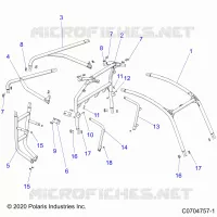 CHASSIS, CAB CADRE