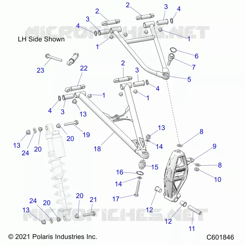 TRIANGLES SUSPENSIONS AVANT 