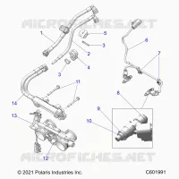 SYSTÃˆME D'ALIMENTATION, RAIL, LINES AND THROTTLE BODY