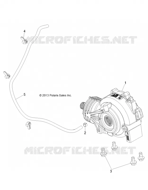 SYSTÈME DE TRANSMISSION, FRONT GEARCASE MOUNTING