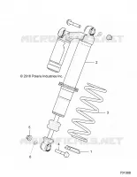 SUSPENSION AVANT SHOCK MOUNTING