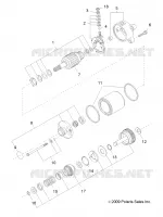 MOTEUR, DEMARREUR