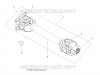 DRIVE TRAIN, ARBRE DE TRANSMISSION, REAR