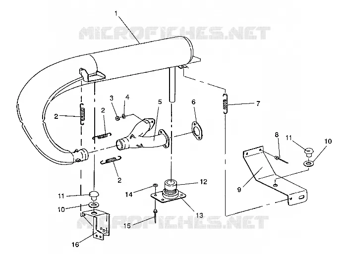 ECHAPPEMENT WIDETRAK GT / X932061 (4924722472025A)