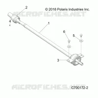SYSTEME DE TRANSMISSION, REAR PROP SHAFT