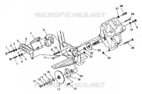 SUPPORT PONT ET FREIN 6X6 350L W938739 (4924062406033A)