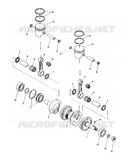 PISTON AND VILEBREQUIN (TRAIL) (4910941094034A)