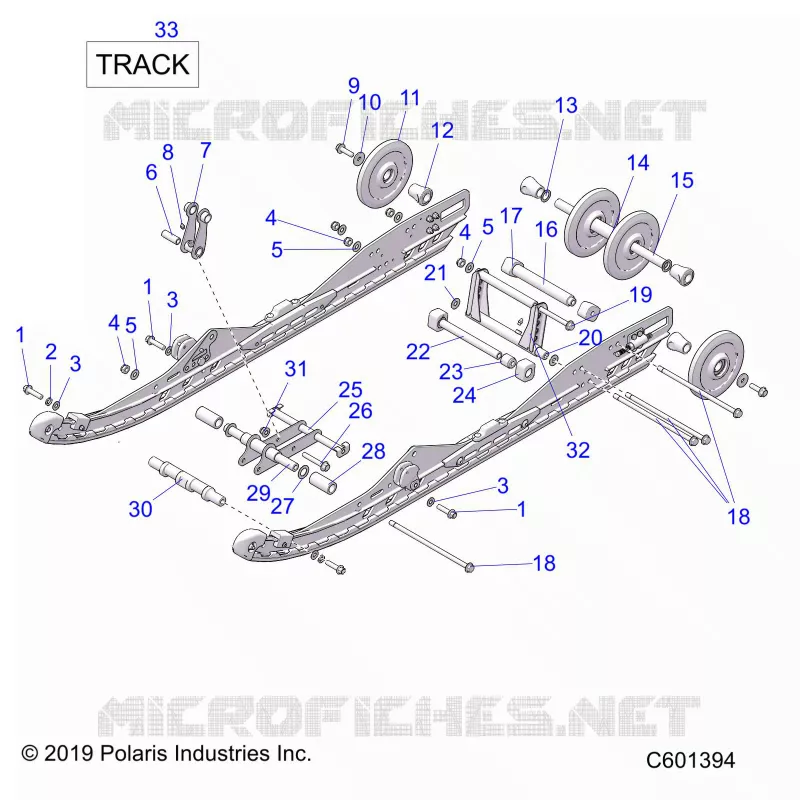 SUSPENSION ARRIERE AND TRACK