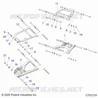 SUSPENSION ARRIERE CONTROL ARMS