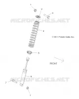 SUSPENSION, AMORTISSEUR ARRIERE MOUNTING