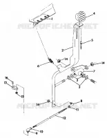 SYSTÈME DE SELECTION DE VITESSE ASSEMBLY UPDATED 5/90 (4917711771031A)