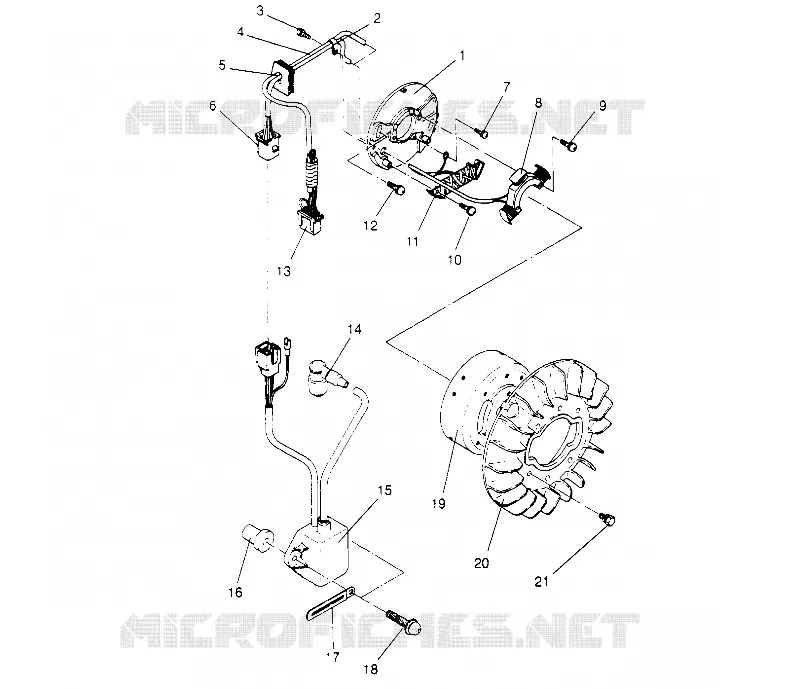 STATOR ASSEMBLY STARLITE 0953427 (4928902890D006)