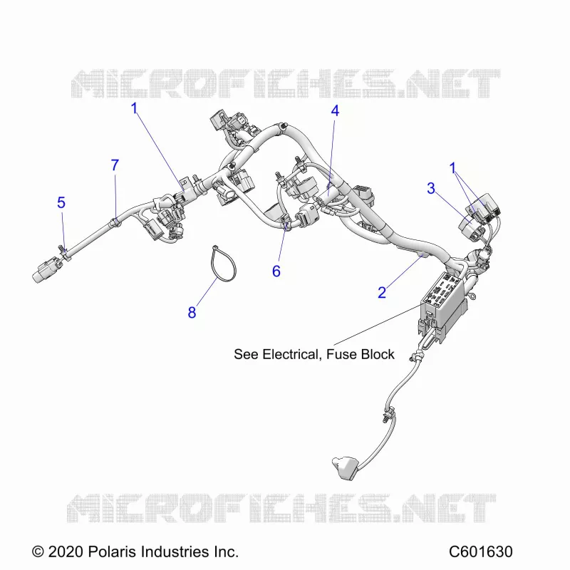 ELECTRICITE, WIRE HARNESS, MAIN