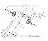 SUSPENSION, BRAS DE SUSPENSION ARRIERE