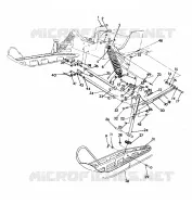 SUSPENSION AVANT AND SKI 500 SP/500 SKS (4921262126017A)