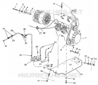 SUPPORT MOTEUR XCF 0971643 (4938613861C001)