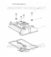 MOTEUR, COUVERCLE SOUPAPE