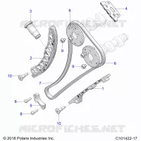 CHAINE DE DISTRIBUTION AND SPROCKET