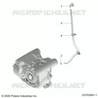 SYSTÃˆME DE TRANSMISSION, GEARCASE, FRONT, VENTING