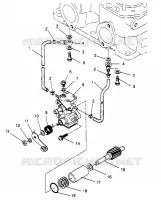 POMPE A HUILE 500 EFI 0963774 and EUROPEAN 500 EFI E963774 (4936183618C013)