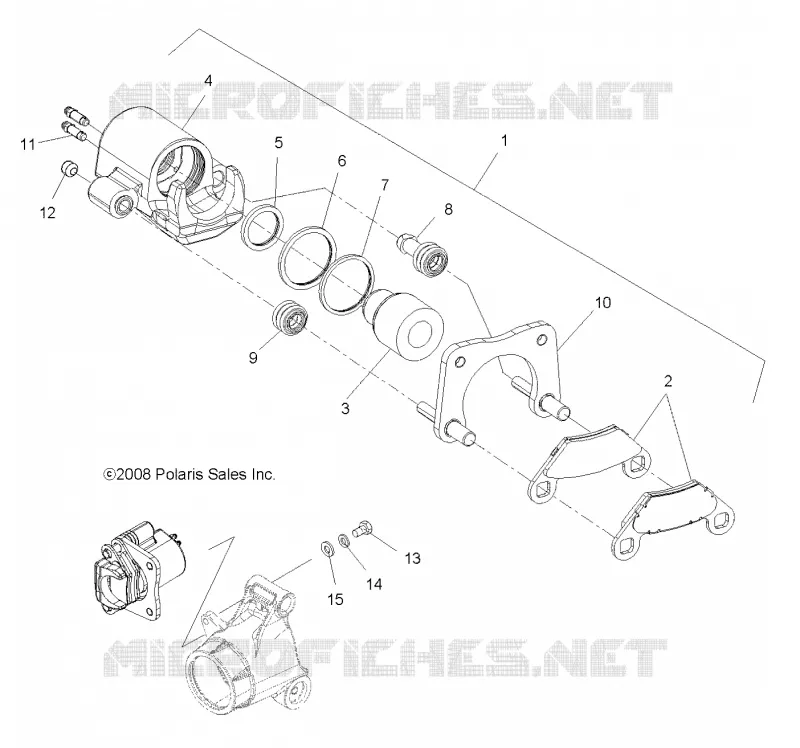 FREIN ARRIERE CALIPER
