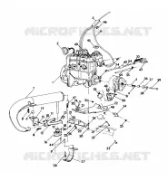 SUPPORT MOTEUR WideTrak (4921302130029A)
