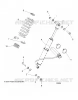 SUSPENSION ARRIERE SHOCK MOUNTING