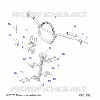 STEERING, FIXATION GUIDON