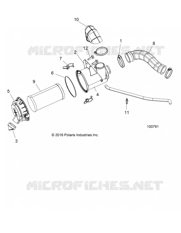 ENGINE, PRISE D'AIR SYSTEM
