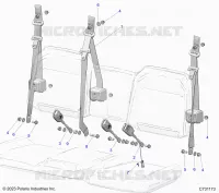 SIEGE BELT AND MOUNTING