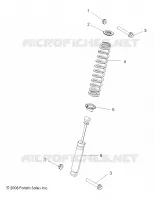 SUSPENSION AVANT SUPPORT AMORTISSEUR 