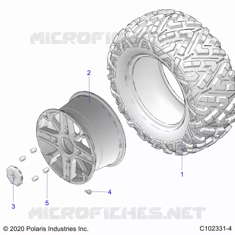 ROUES, REAR