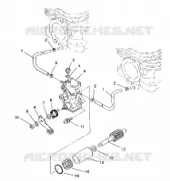 POMPE A HUILE WIDETRAK GT / X932061 (4924722472033A)