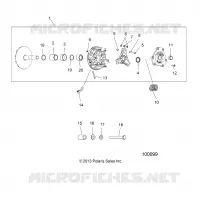 SYSTÈME DE TRANSMISSION, PRIMARY CLUTCH