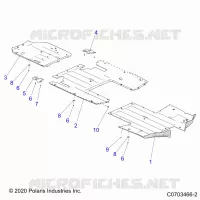 CHASSIS, SKID PLATES