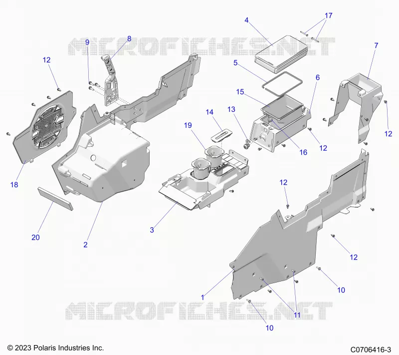 CONSOLE CENTRALE